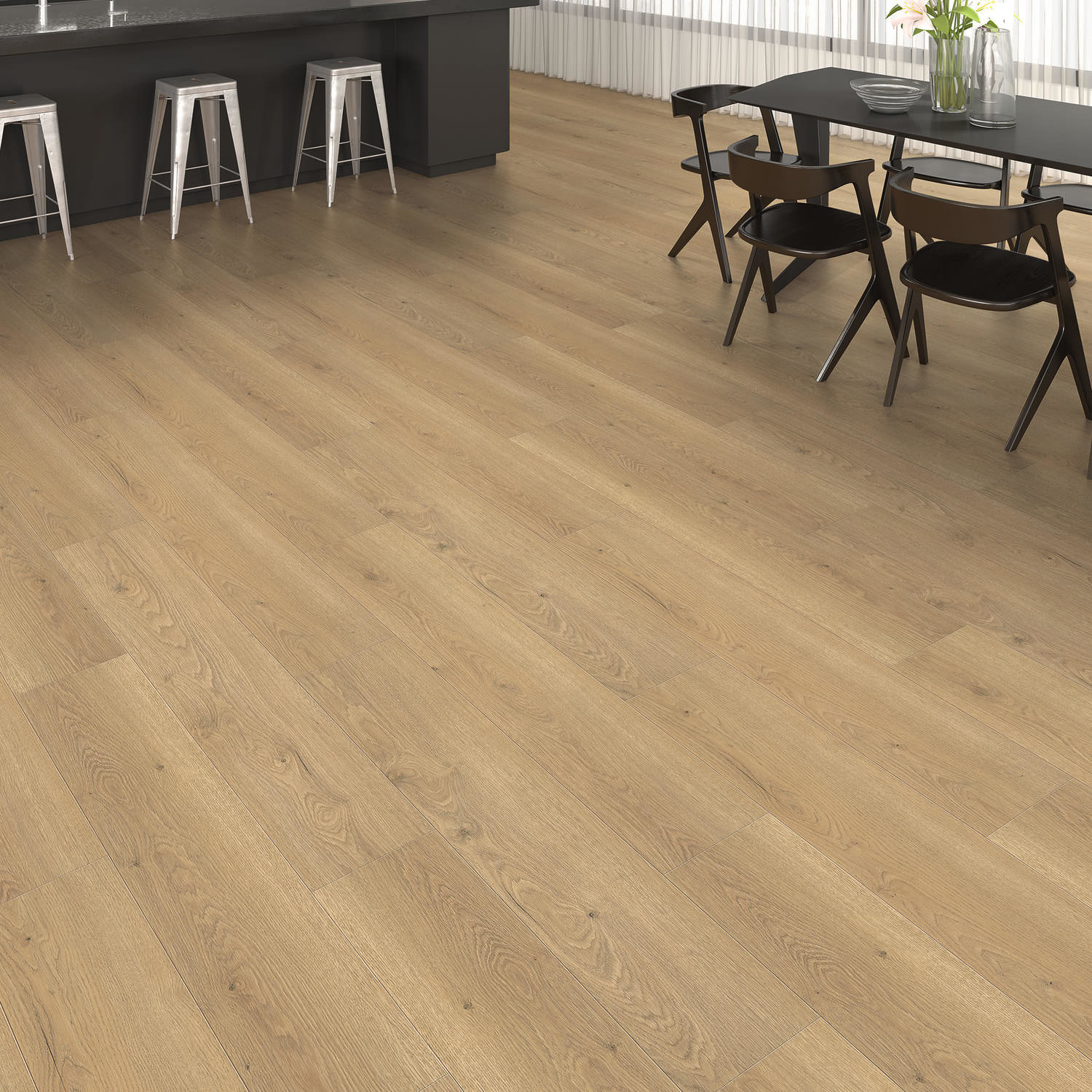 544771 haro laminate floor plank 1 strip 4v oak flavia puro authentic qv